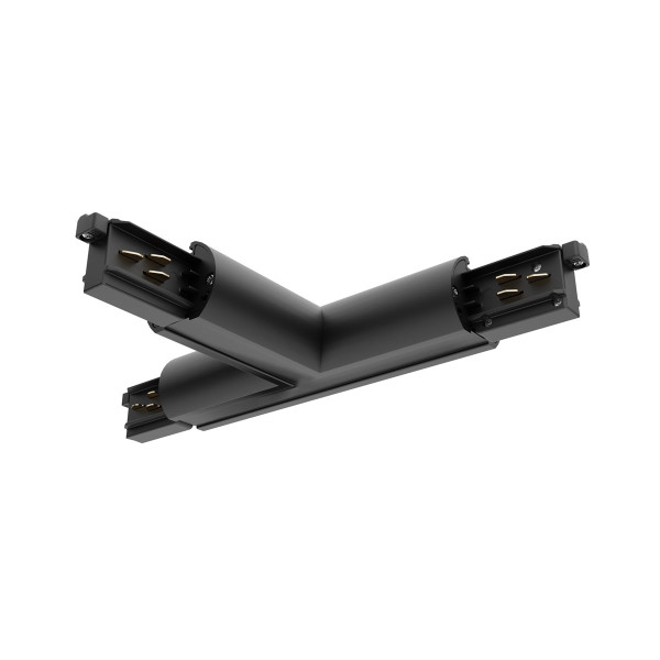 Lytespan en section ronde alimentation en t extérieure droite noir 9014-st15/b