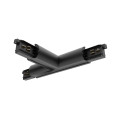 Lytespan en section ronde alimentation en t extérieure droite noir 9014-st15/b