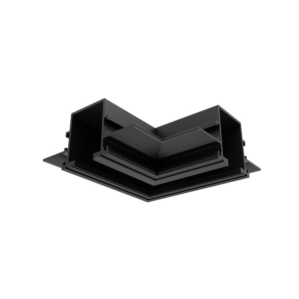 Rail lytespan cache alimentation trimless droite+gauche noir s-9011/tr-b