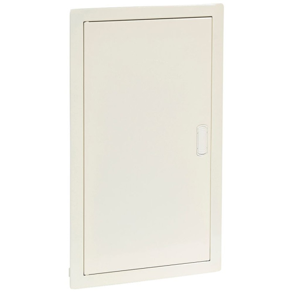 Coffret modulaire encastré - 3 rangées - 36 modules - Porte métal extra plate blanche - Legrand