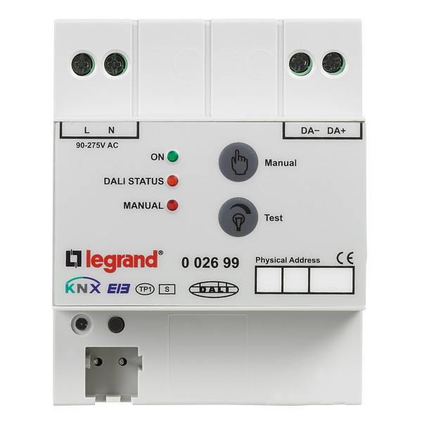 Legrand - knx passerelle dali modulaire 64 ballasts