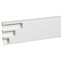 Goulotte Legrand DLP monobloc 50x220mm 3 compartiments blanc