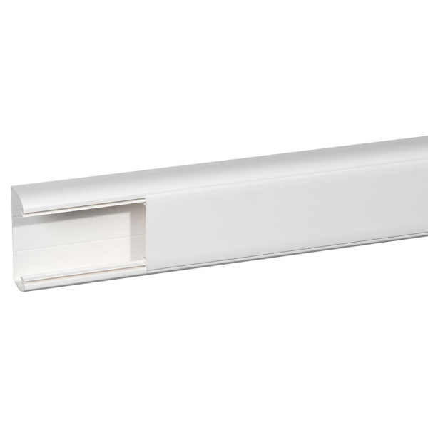 Goulotte 35x80mm Legrand DLP monobloc 1 compartiment longueur de 2m blanc