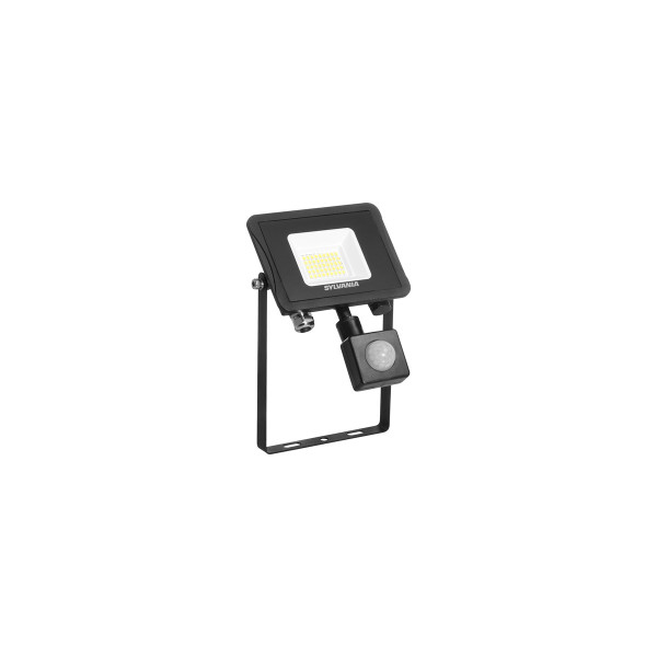 Projecteur extérieur start flood ip65 27w 3000lm 830 pir noir