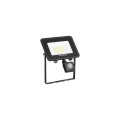 Projecteur extérieur start flood ip65 43w 5000lm 830 pir noir