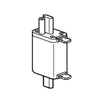 Cartouche industrielle à couteau type aM Legrand - avec percuteur - corps céramique - AC-DC - 500V - 250A - 120kA