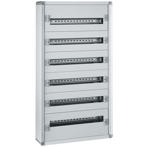 Coffret distribution métal XL3 160 - tout modulaire - 6 rangées - 1050x575x147