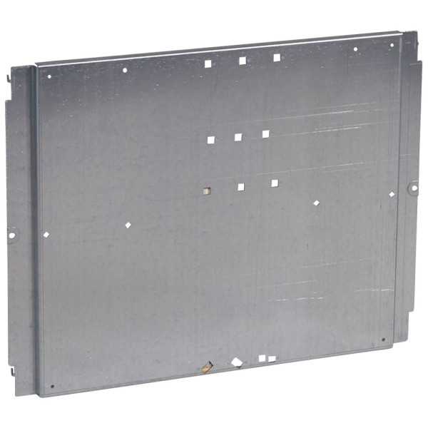 Platine XL3 400 - pour 1 DPX 250/630 (400 A) diff aval fixe - vertical centré