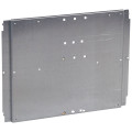 Platine XL3 400 - pour 1 DPX 250/630 (400 A) diff aval fixe - vertical centré