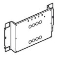 Platine XL3 800/4000 - pour 1 ou 2 DPX-IS 250 - pos. verticale - 36 modules