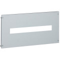 Plastron métal XL3 800/4000 - à vis - 1 DPX 1600 - horizontal - H 400 - 36 mod