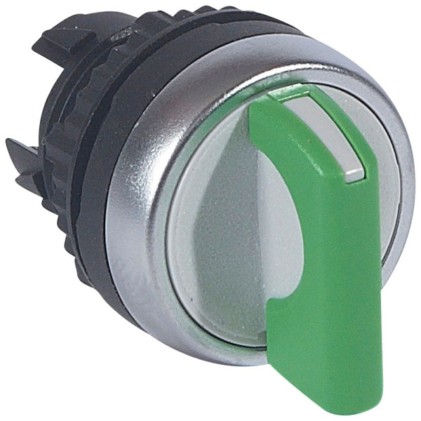 Osmoz compo - bouton tournant non lumineux - manette - 2 posit. fixes - vert