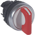 Osmoz compo - bouton tournant non lumineux - manette - 3 posit. fixes 45° - rouge