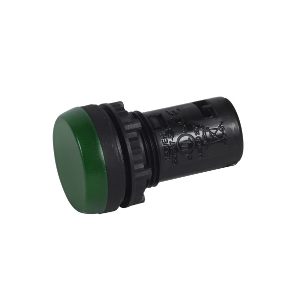 Voyant lumineux mono 130v vert