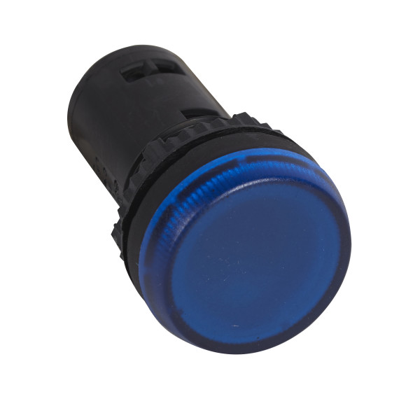 Voyant lumineux mono 130v bleu