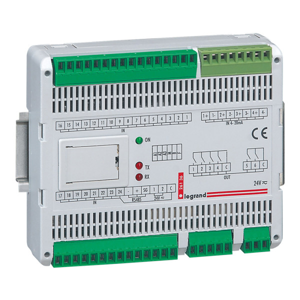 Interface de signalisation de commande pour dpx et dnx/dx - 24 v~/= - 6 mod din