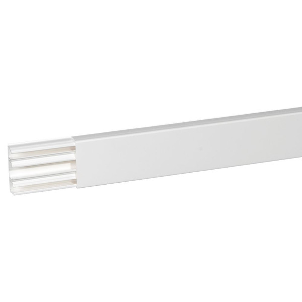 Moulure 60x20mm Legrand DLPlus 3 compartiments blanc