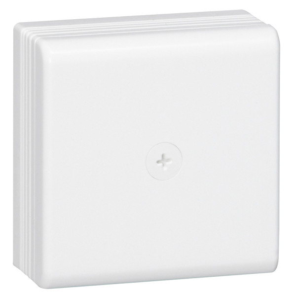 Boîte de dérivation 75x75x35mm Legrand en saillie pour moulure DLPlus blanc