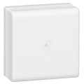 Boîte de dérivation 75x75x35mm Legrand en saillie pour moulure DLPlus blanc