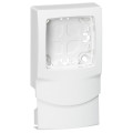 Cadre simple en saillie Legrand DLPlus pour moulure 16mm blanc