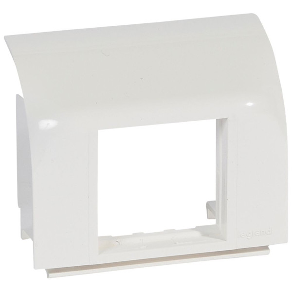 Support Mosaic 2 mod - pour pose sur plinthe DLP 140x35 - blanc