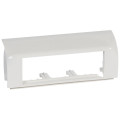 Support Mosaic 6 mod - pour pose sur plinthe DLP 140x35 - blanc