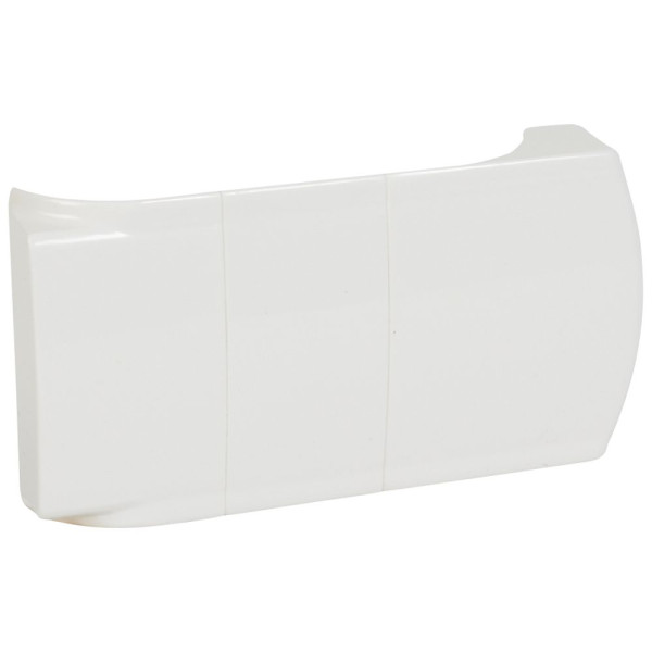 Embout sabot - pour plinthe DLPlus h. 20 - blanc