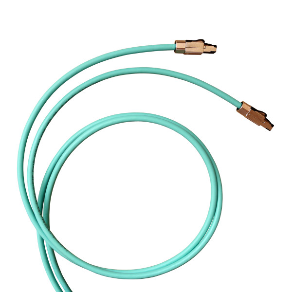 Legrand cordon rj45/rj45 standard cat 8 s/ftp lszh aqua 2m