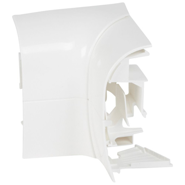 Angle intérieur variable - pour plinthe DLP 140x35 - blanc