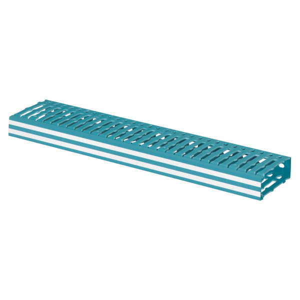 Goulotte perforée 25x80mm Legrand Lina 25 bleu