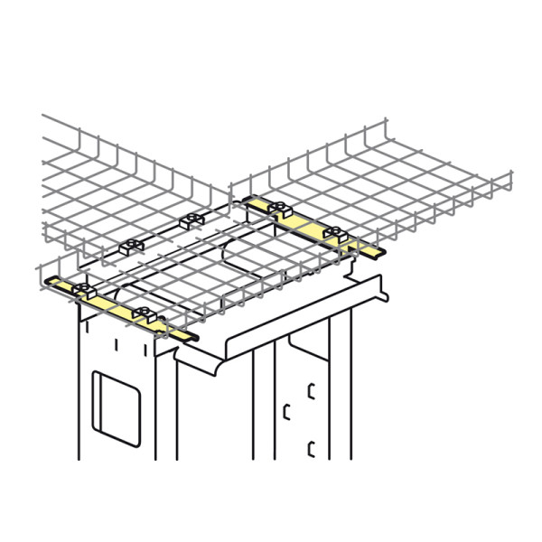 Support chemin de câbles pour rack réf. 464 06 - lcs²