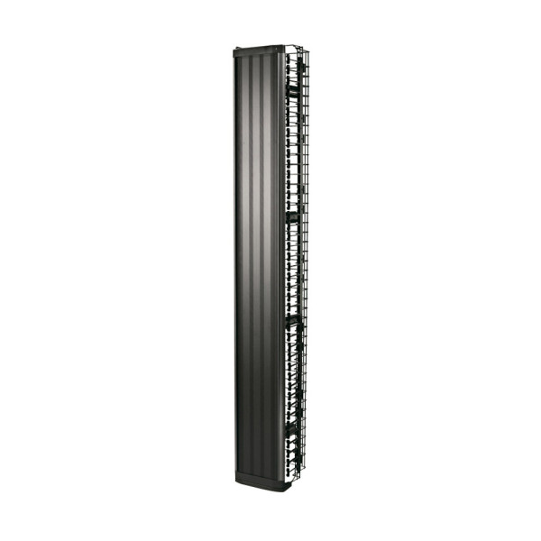 Grille de gestion de cordons avec porte - cap. 500 cord. - 1970x165x204 mm -lcs²