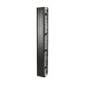 Grille de gestion de cordons avec porte - cap. 580 cord. - 1970x267x331 mm -lcs²