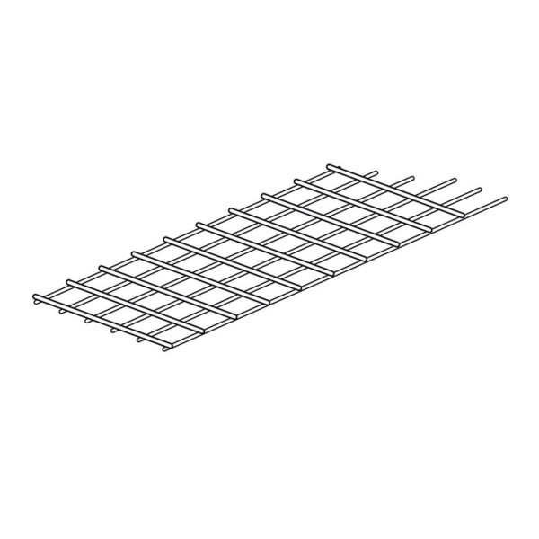 Grille guide-câbles plate - larg. 250 mm pour baie 33 U - LCS² Legrand