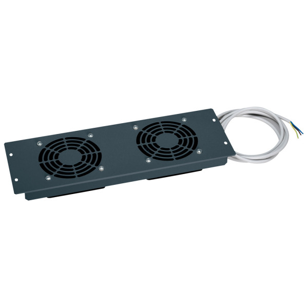 Plaque 19'' - 3 U avec 2 ventilateurs 230 V~ - gestion thermique baies - LCS² Legrand