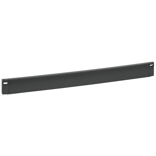 Plaque Obturatrice Noire en Plastique LCS² Legrand - pour Racks 19’’ - 1 Unité de Rack – Montage à Clippage Direct