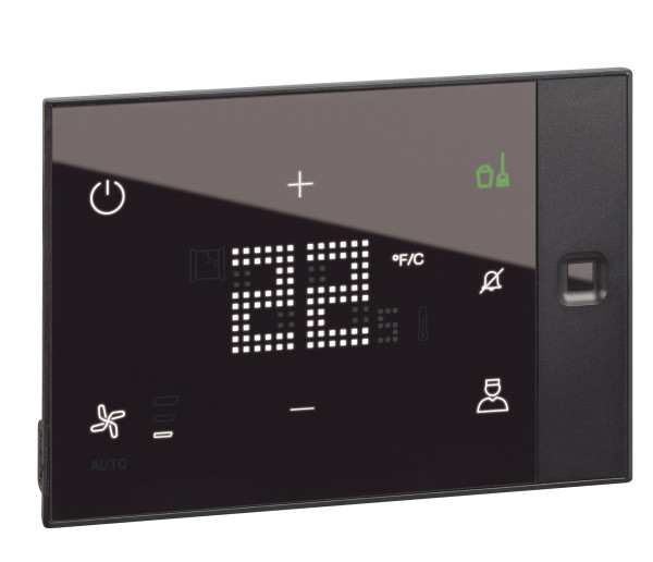 Thermostat tactile ux one 230v chauffage et clim hôtel saillie personnalisable