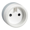 Adaptateur 2p - 6 a - standard européen pour socle us - Legrand