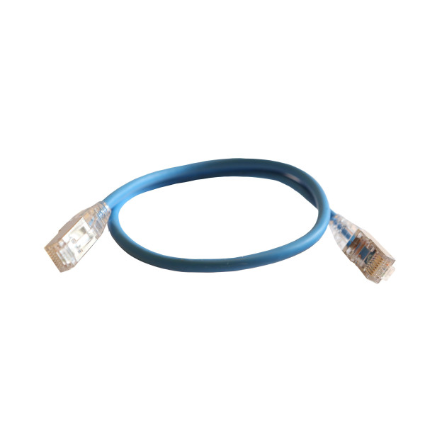 Legrand cordon rj45/rj45 haute densite  standard cat6 f/utp lsoh bleu 0,5m