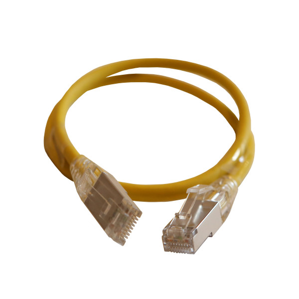 Cordon de Brassage et Utilisateurs RJ45 Catégorie 6A Haute Densité S/FTP Blindé LCS3 Legrand –Impédance 100 Ohms – LSOH – 0,5 m