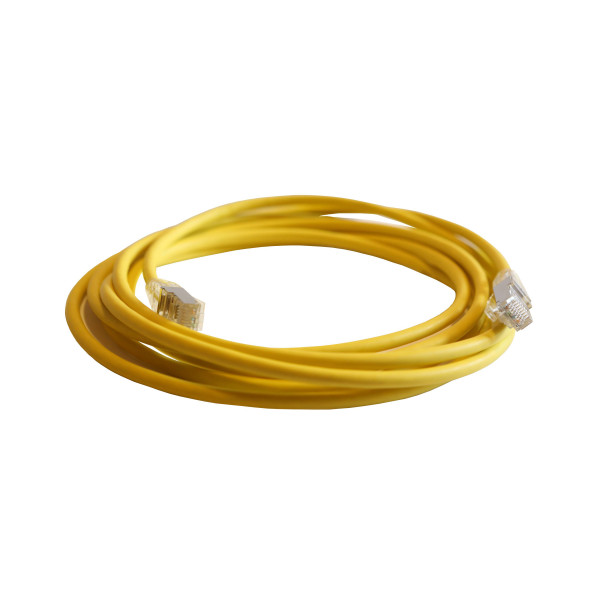 Legrand cordon rj45/rj45 haute densite standard cat6a s/ftp lsoh jaune 3m