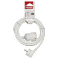 Rallonge domestique - 2P+T - 16 A - 3 m - blanc