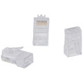 Fiche RJ45 Cat.5e - 8 contacts - larg. 11,7 mm