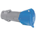 Prise mobile Hypra - IP44 - 32 A - 200/250 V~ - 3P+T - plastique