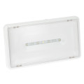 Bloc de secours BAEH saillie à LEDs 8lm 5h IP43 IK07 plastique SATI Connecté pour bâtiments d'habitation