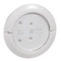 LSC d'évacuation Kickspot encastré - LEDs - 45lm plastique IP40-IK04 24/48V=