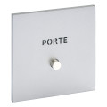 Art d'arnould univers epure poussoir lumineux porte - acier satin