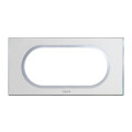 Plaque Legrand Céliane - exclusives - 4/5 modules - verre miroir