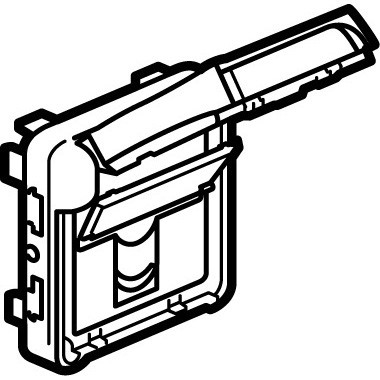 Prise RJ45 Plexo - Cat. 5e - FTP - IP 55 volet fermé IK 07 - LCS² Legrand