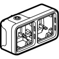 Boîtier à embouts Legrand Plexo composable blanc - 2 postes horizontaux